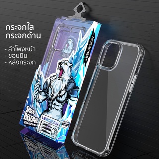 Shock LEEU DESIGN (แท้) เคสสำหรับ ไอโฟน 14-14PRO-14PLUS-14PROMAX เคสใสกันกระแทก กันรอยขีดข่วน 006
