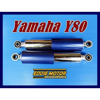 YAMAHA​ Y80​ REAR SHOCK​ SET "RED" // "BLUE" // โช๊คหลัง Yamaha​ Y80 สีน้ำเงิน สีแดง งานสวย สินค้าคุณภาพดี ได้มาตรฐาน