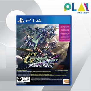 [PS4] [มือ1] SD Gundam G Generation Cross Rays : Platinum Edition [ENG] [แผ่นแท้] [เกมps4] [PlayStation4]