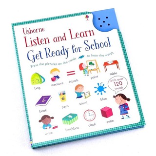 Usborne Listen &amp; Learn Get Ready From School