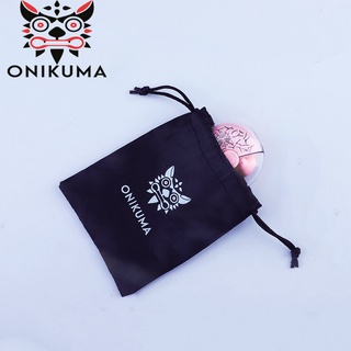 Onikuma กระเป๋าหูรูด หนัง PU ถุงผ้ากันน้ำ กันฝุ่น ใส่แบตสำรอง มือถือ และ สิ่งของเบ็ดเตล็ด 10 ซม. * 10 ซม.