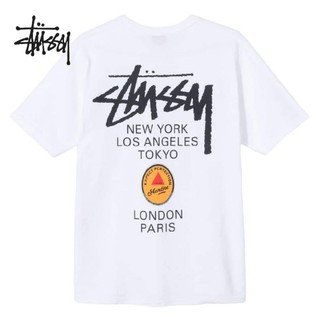 ค่าสัมบูรณ์เสื้อยืด STUSSY × Martine Rose World tourถูกสุดๆS-3XL