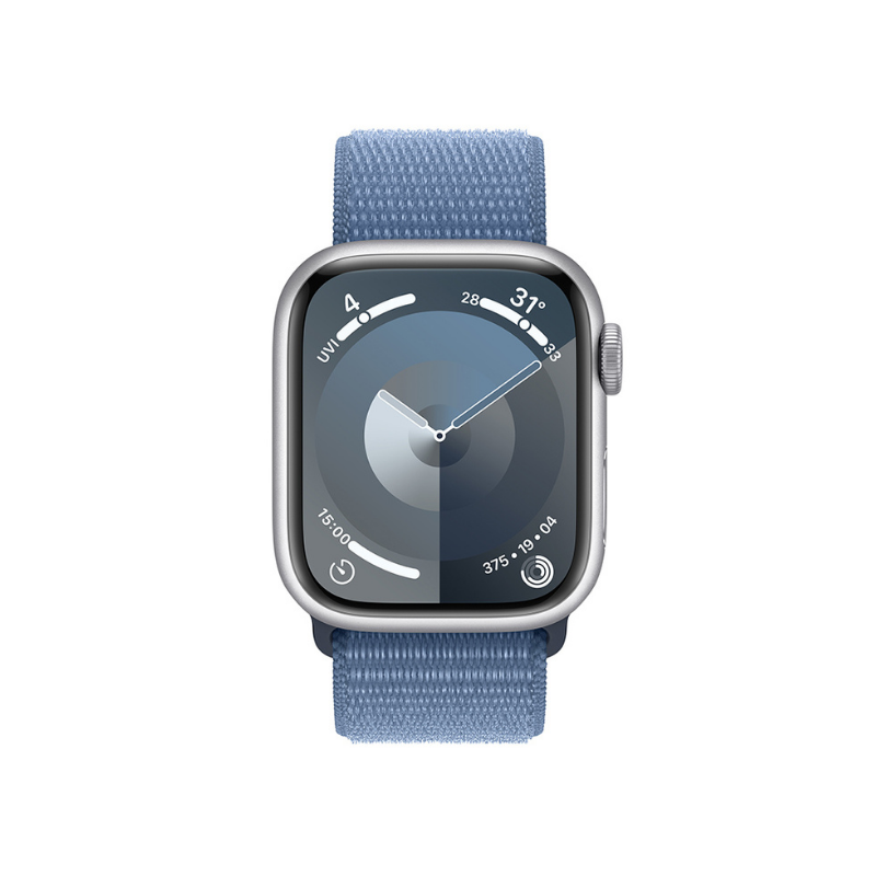 Apple Watch Series 9 GPS + Cellular Aluminium Case with Sport Loop