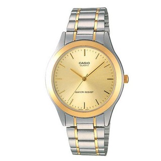 ﻿Casio นาฬิกา Gent quartz รุ่น MTP-1128G-9ARDF - Gold/Silver