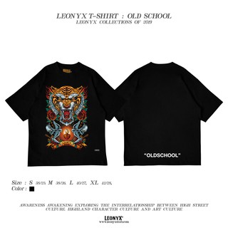 เสื้อยืดแขนสั้น "OLD SCHOOL" IS IT ART COLLECTION 2019  LEONYX T-SHIRT