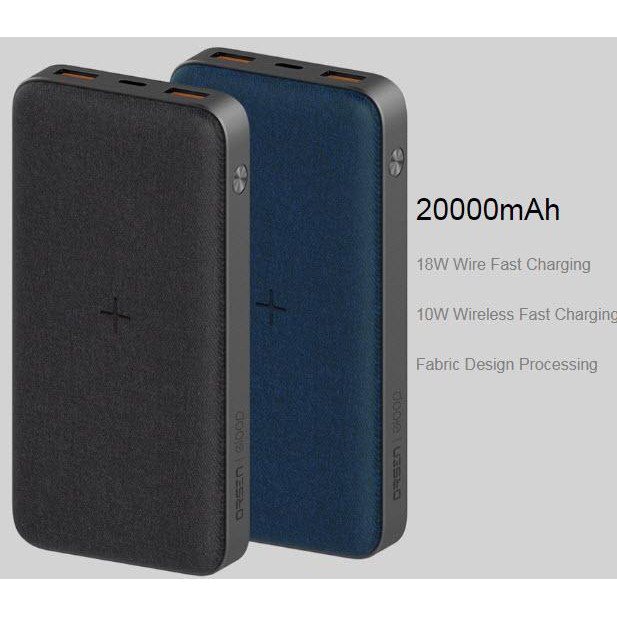 Eloop Power Bank 20000mAh Wireless (EW40) แบตสำรอง