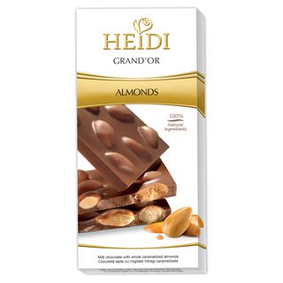 Heidi Chocolate รส Mint &amp; Almond 100 g. ช็อคโกแลตชื่อดังจากสวิสเซอร์แลนด์ - HD04