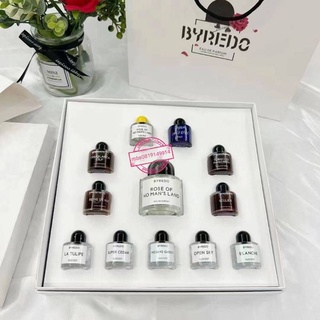 New Gift Set 12 pcs Byredo Eau de Parfum Rose of No Mans Land Gypsy Water EDP 50ml+10ml11pcs รุ่นใหม่ ชุดน้ำหอม Byredo