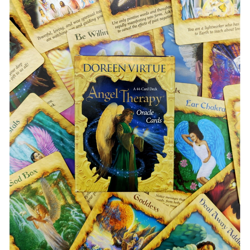 【Ready Stock】44 Sheets Angel therapy Oracle Cards