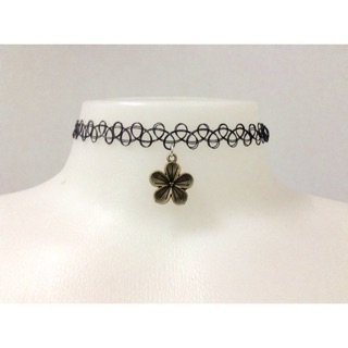 Flower Tattoo Chocker