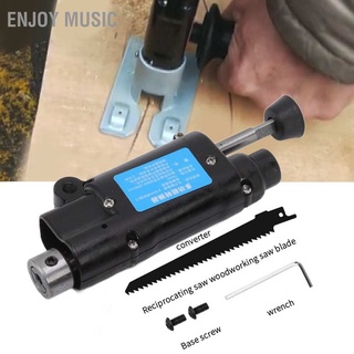 Enjoy Music Electric Reciprocating Saw Portable Handheld Drill with Lock Button for Cutting Wood