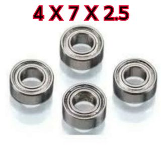 ลูกปืนต่างๆๆๆ Bearing 4x7x2.5 (74ZZ) - 4ลูก