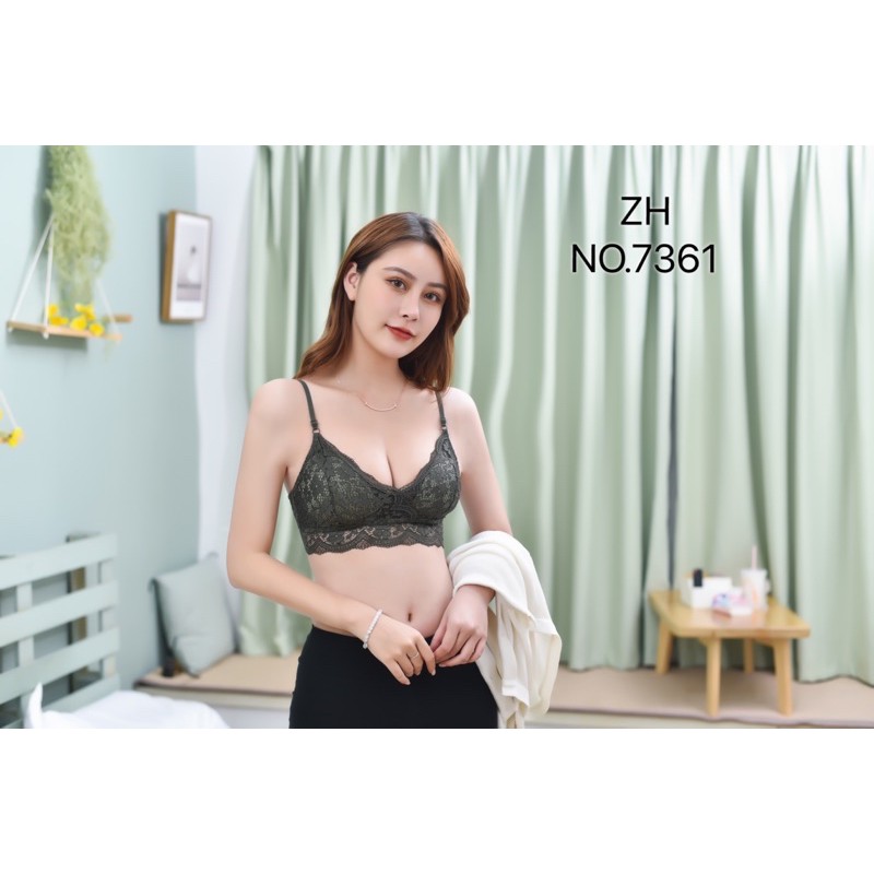 บราลูกไม้หลังตะขอNEW ZH.7361