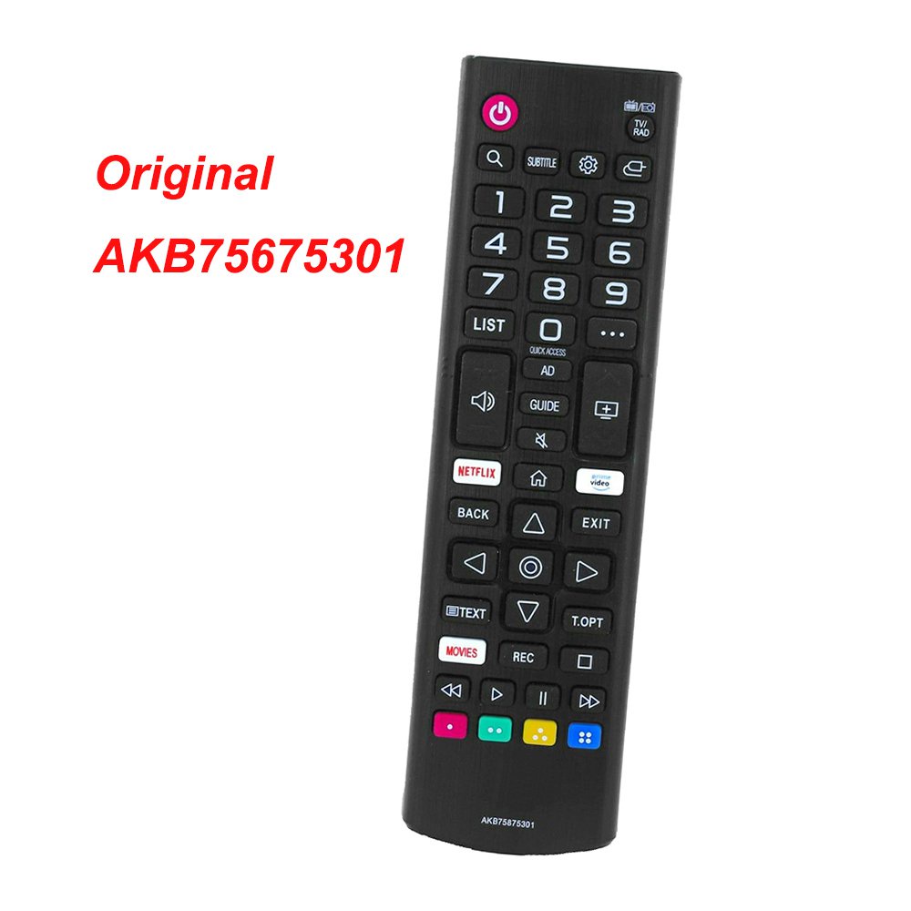 ใหม่ ของแท้ AKB75675301 รีโมตคอนโทรล สําหรับสมาร์ททีวี LG 2019 ONE SM NETFLIX Prime Video LM6300 UM7100 UM7390 SM8600