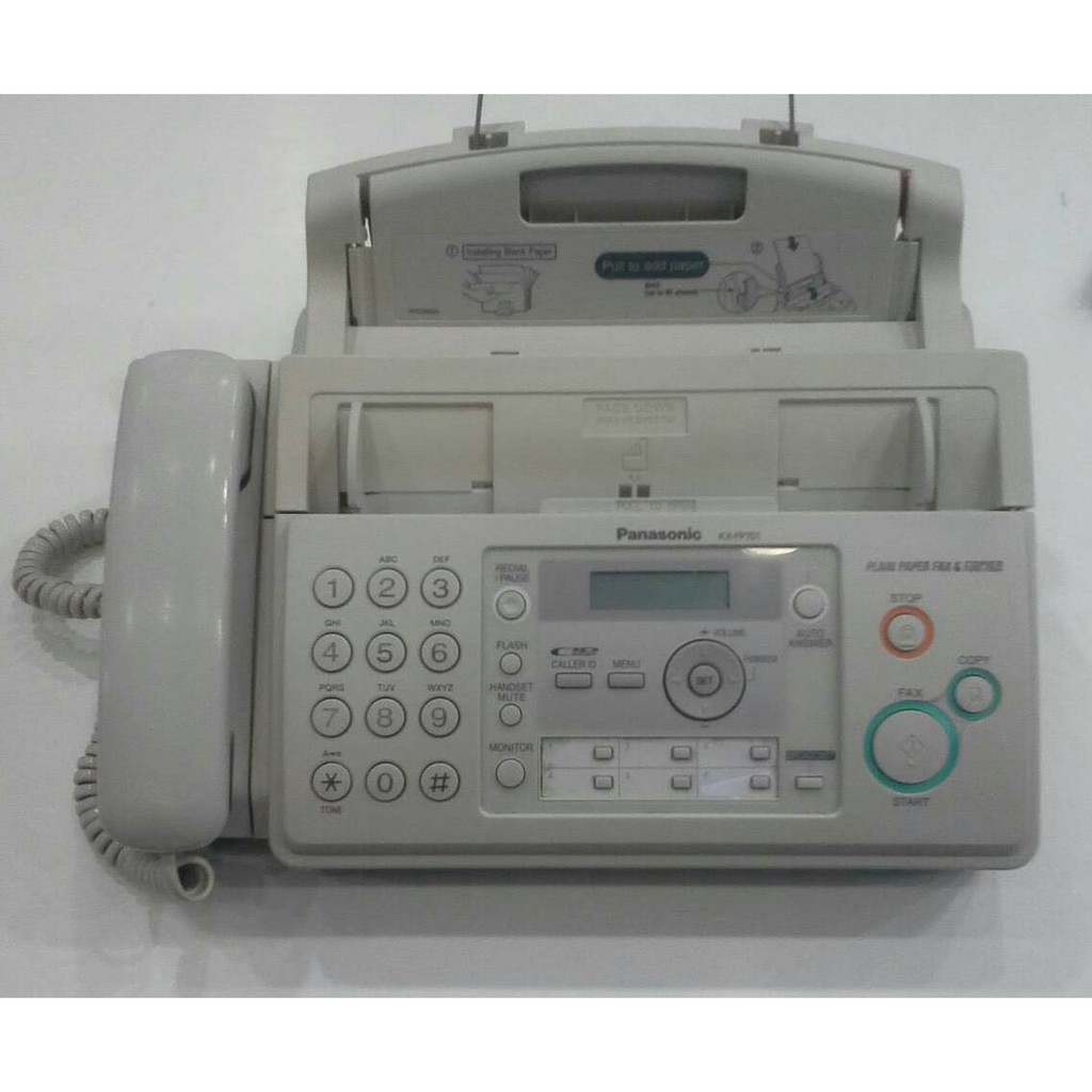 เครื่อง Fax ระบบฟิล์ม รุ่น PANASONIC KX-FP701(มือ2) , แฟกซ์มือสอง