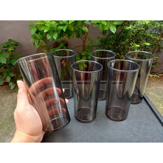 ✨6pcs Acrylic Straight Baso&Coca Cola Drinking cup (400ml)✨