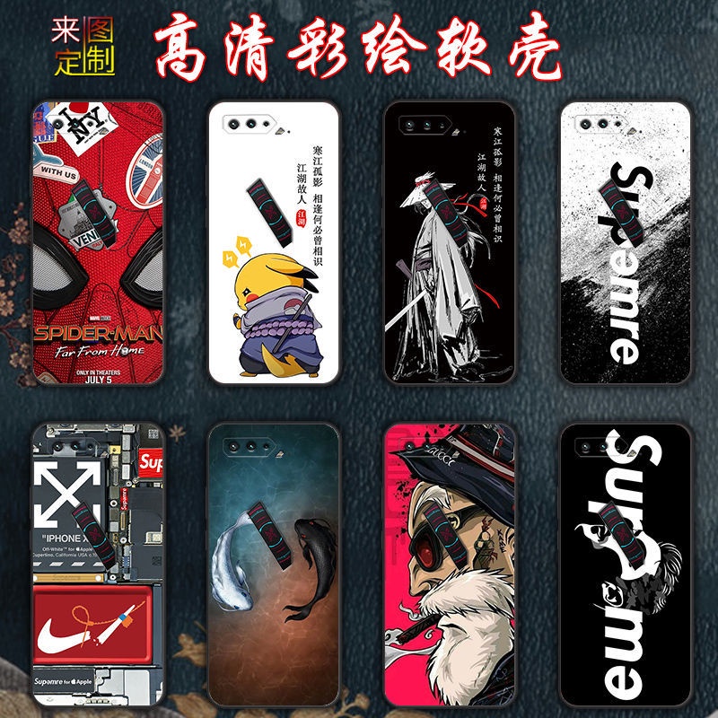 เคสโทรศัพท์มือถือ TPU ลายการ์ตูนอนิเมะ สําหรับ Asus Rog Phone 1 2 3 5 5s 5 Pro 5s Pro