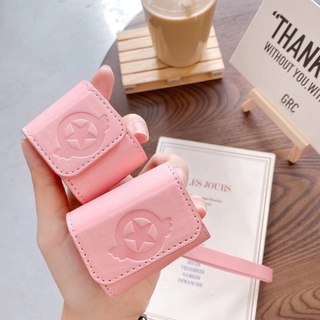 Leather Cardcaptor Sakura sailor moon  Airpods 1/2 Protective Cover Apple Headset Airpods Pro Case