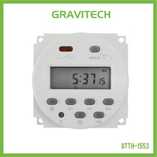 [Gravitechthai]Dianqi CN101A 220V 10A digital timer with RTC