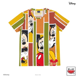 เสื้อแตงโม (SUIKA) - เสื้อยืดคอกลม แขนสั้น ลาย MICKEY MOUSE BRICK ( MK016 )