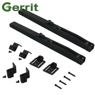 2 ชิ้นติดตั้งง่ายบานเลื่อนประตูบานเลื่อนซอฟท์ปิดสไลด์กลไกเฟอ…