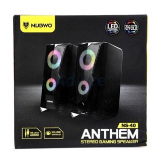 Nubwo NS-040 Anthem Stereo Gaming Speaker  เสียงดัง คมชัด รับประกัน 1 ปีเต็ม