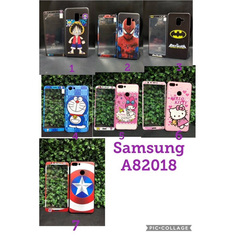 จากส่งไทย case samsung  a82018 a8plus  เคส เคส+ฟิล้ม กระจก A8(2018)  เคส+ฟิล้ม