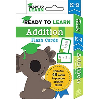 Ready to Learn - K2 Addition Flash Cards (Ready to Learn) (FLC CRDS) สั่งเลย!! หนังสือภาษาอังกฤษมือ1 (New)