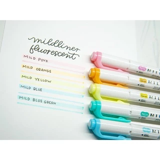 ZEBRA MILDLINER Double Tip Highlighter