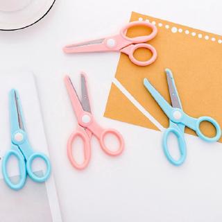 Safe Childrens Creative Shears DIY Candy Colors Scissors