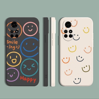 เคสโทรศัพท์มือถือแบบนิ่ม ลายหน้ายิ้ม ขอบสี่เหลี่ยม สําหรับ Infinix Hot 11S 10 Play 10S 10i Smart 6 HD 5 12i X6511 X657B Note 12 G96