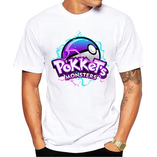 ♈2022 Cotton Top Tee Pokemon Go Men เสื้อยืดแฟชั่นการ์ตูน s Pokket s Monsters พิมพ์ t เสื้อแขนสั้น Hipster เสื้อยืดผู้หญ