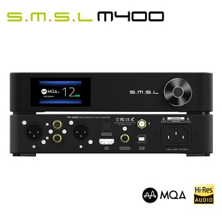 เครื่องถอดรหัสเสียงบลูทูธ 5.0 SMSL M400 MQA AK4499 รองรับ UAT lossless HIFI 2022