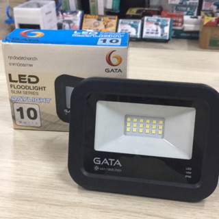 โคมฟลัดไลท์ โคมสปอตไลท์ LED10w GATA รุ่น SLIM SERIES แสงขาว