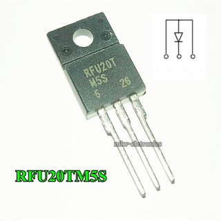 1PCS , RFU20TM5S , FU20TM5S , 530V 20A Super Fast Recovery Diode