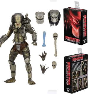 ของเล่นฟิกเกอร์ NECA Ultimate Jungle Hunter Predator 18 ซม.