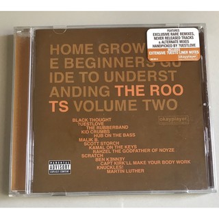 ซีดีเพลง ลิขสิทธิ์ มือ 2...199 บาท “The Roots” อัลบั้ม “Home Grown! The Beginners Guide To Understanding Volume Two”