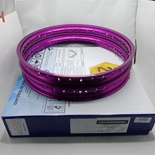 วงล้อ (YOKO PRO.) 140-17 สีม่วงเข้ม PURPLE ขอบเรียบ (รหัส : 040450)