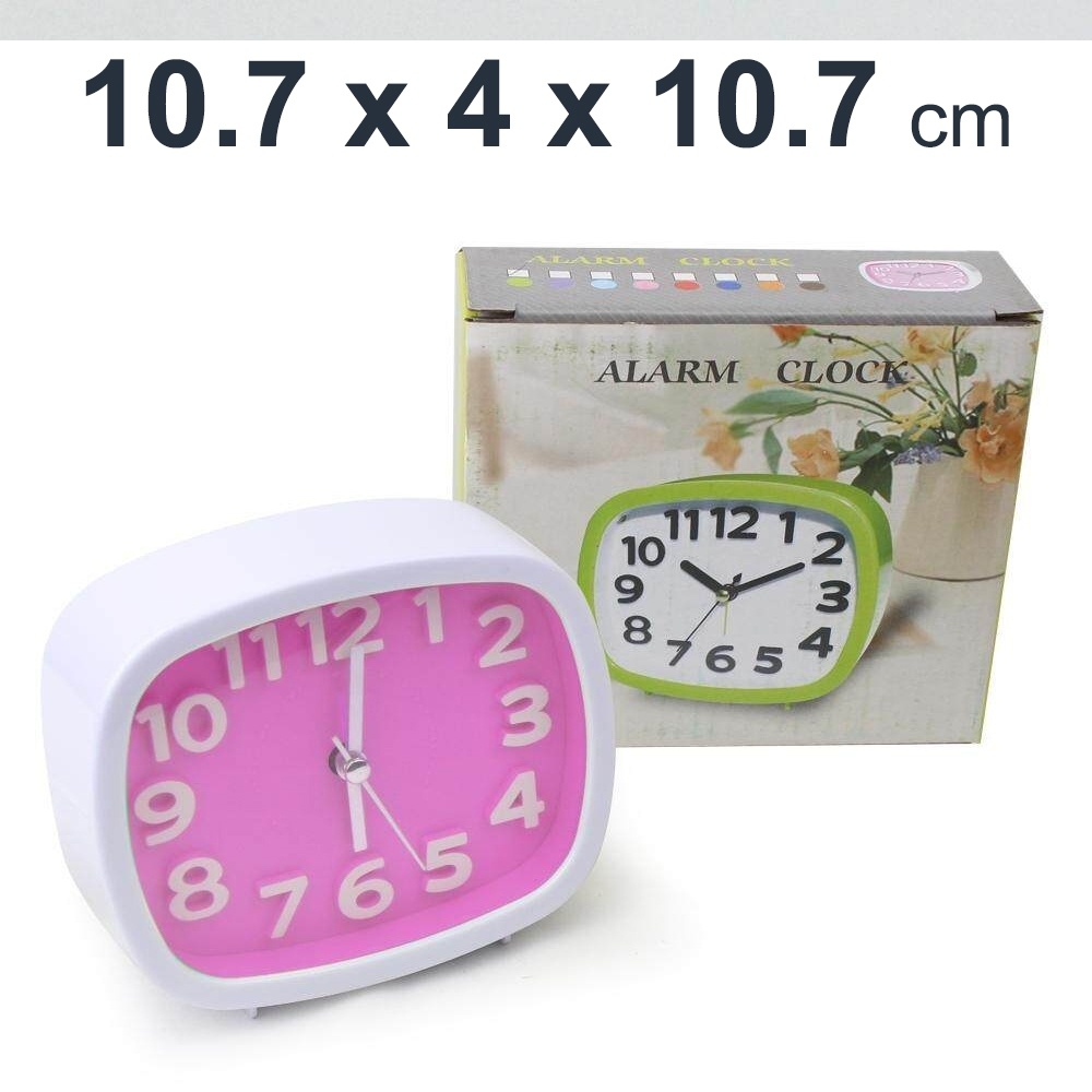 นาฬิกาปลุก Alarm Clock XD950 คละสี รุ่น -Oval-Alarm-Clock-00d-Song