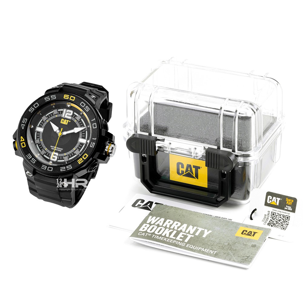 CAT นาฬิกา Caterpillar ผู้ชาย ของแท้ รับประกันศูนย์ไทย 1 ปี นาฬิกา CAT รุ่น P3 12/24HR
