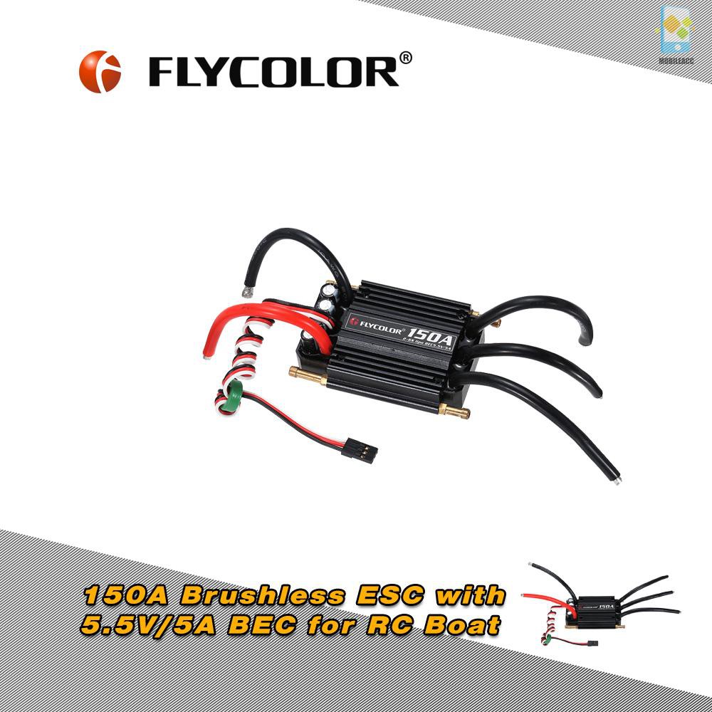 Flycolor 120A vízhűtéses motor szabályzó ESC brushless etetőhajó hajó