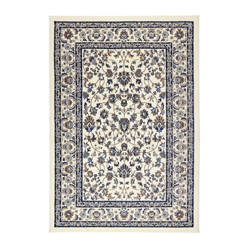 VALLOBY พรมปูพื้น/สไตล์อาหรับ/พรม , Fower Design Beige Colour 170 X 230 CM ( 67 X 91 INCHES)