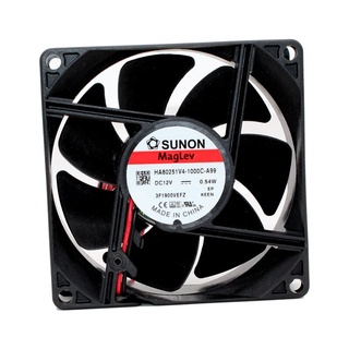 HA80251V4-1000C-A99 HA80251V4-1000U-A99 For Sunon 80mm 8025 fan 8cm 12V Quient Silent Mute Case Cooling fan