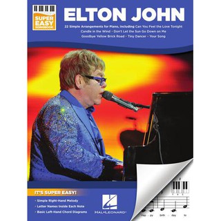 ELTON JOHN – SUPER EASY SONGBOOK (HL00298762)(Pop)