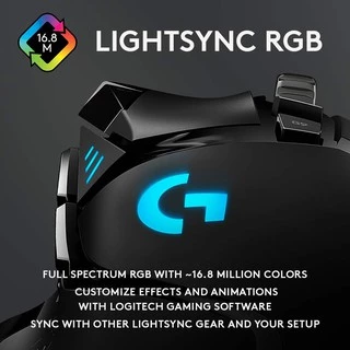 🔥ขายดีส่งไว🔥⚡️เมาส์เกมมิ่ง⚡️ LOGITECH G502 HERO RGB Gaming Mouse 16K Sensor เม้าส์สำหรับนักเล่นเกม