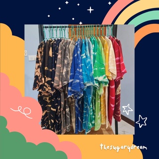 เสื้อยืดกัดสี 🌈 👕เสื้อยืดมือสองงาน USA สภาพ 85% ขึ้น ใส่ได้ทั้งชายและหญิง พร้อมส่ง!! "ร้านสุ่มสี ลูกค้าเลือกไซส์"