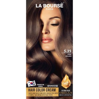 La bourse ลาบูสส์ ครีมเปลี่่ยนสีผม 5.35 Dark golden