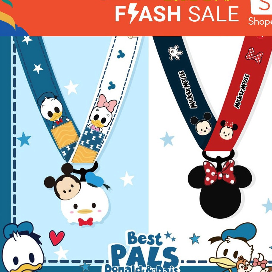 สายคล้องคอห้อยโทรศัพท์มือถือลาย snoopy mickey minnie