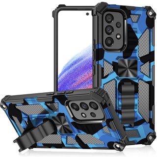 Camouflage Shockproof Armor Phone Case For Samsung Galaxy S22 S22 Ultra S22 Plus A13 4G 5G A33 5G A53 5G A03 Core M33 5G S20 FE 2022 Z Flip4 5G Cover