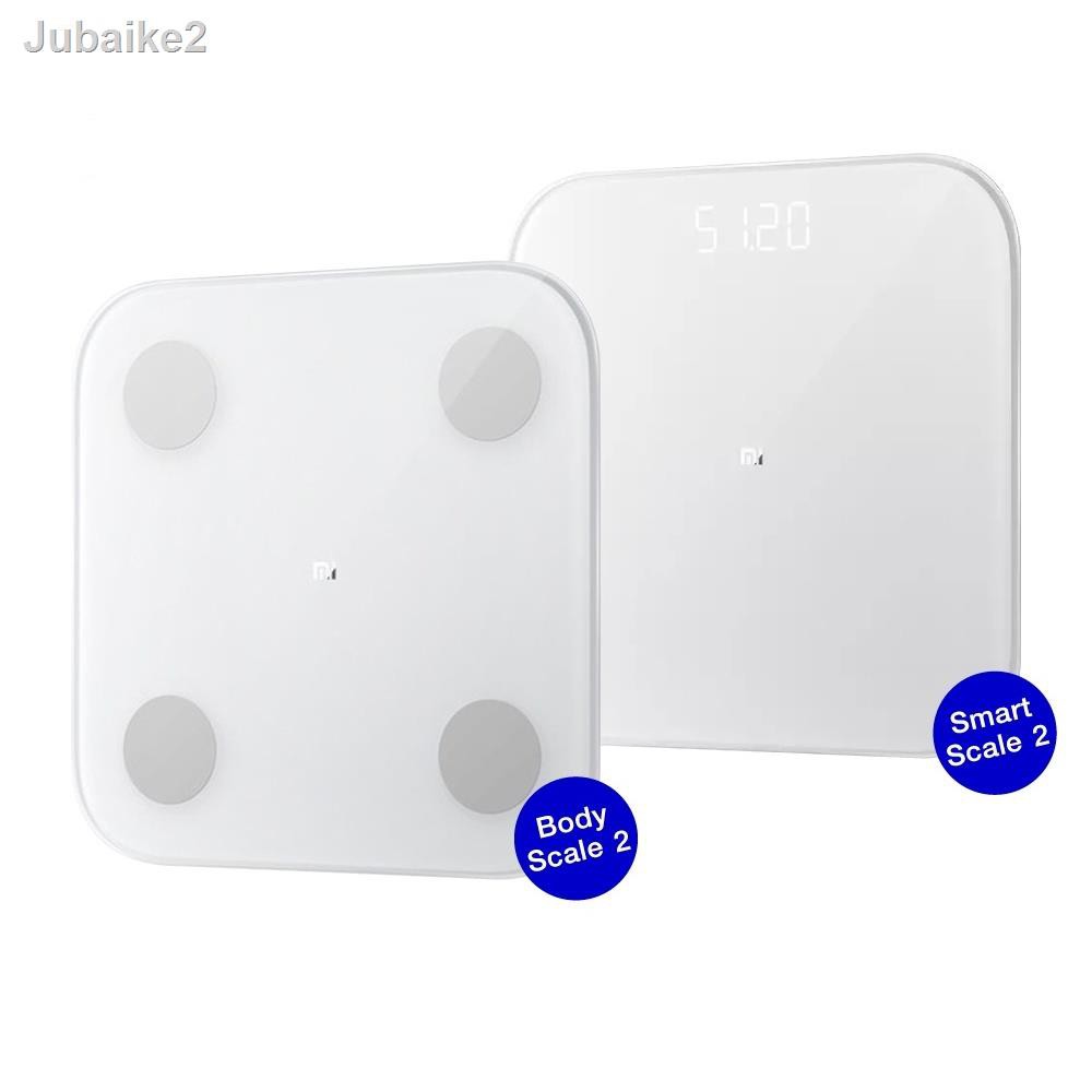 【พร้อมส่ง】﹍[เหลือ 242 บ. โค้ด D5HBQ7] Xiaomi Smart Scale 2 / Mi Body Composition Scale 2 เครื่องชั่งน้ำหนัก อัจฉริยะ
